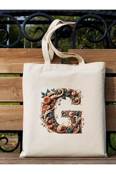 Cemira Retro G Letter Design Unisex υφασμάτινη τσάντα - Y2 Pinterest Shopper Bag