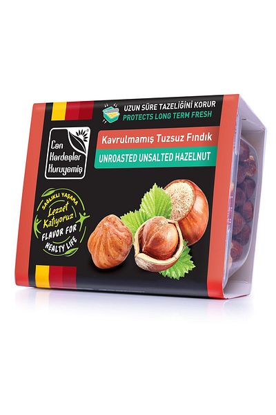 Can Kardeşler Kuruyemiş Unroasted Unsalted Hazelnuts 250 g