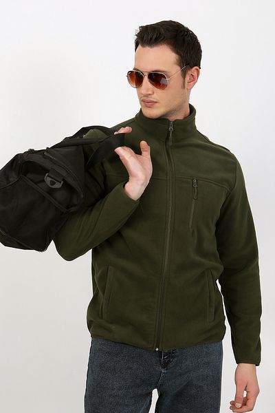 LACİVERTMEN Ζακέτα 6019 Regular Fit με απαλή υφή Winter Micro Fleece