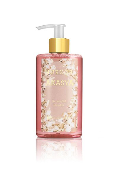 nurxos Shower Gel 9207 Acacia Women's Floral Shower Gel – 300 ml