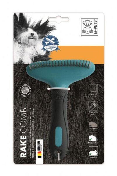 M-PETS مشط تصفيف الشعر للكلاب 11.5*16 سم