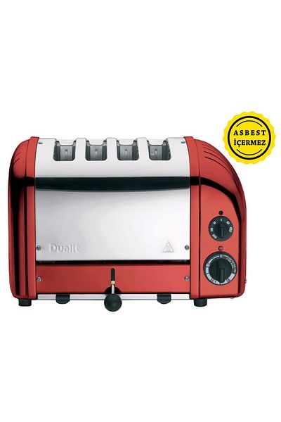 Dualit 47031 Classic Red Toaster - 4 Chamber