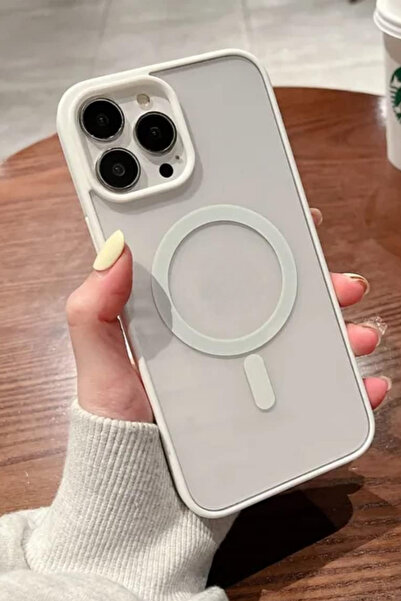 Vip Case Apple Iphone 16 Pro Max Uyumlu Magsafe Wireless Şarj Özellikli Silikon Kamera Çıkıntılı Rema Kılıf