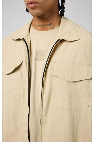 Champion Athleisure Shirt Bej Erkek Gömlek-219770-YS073