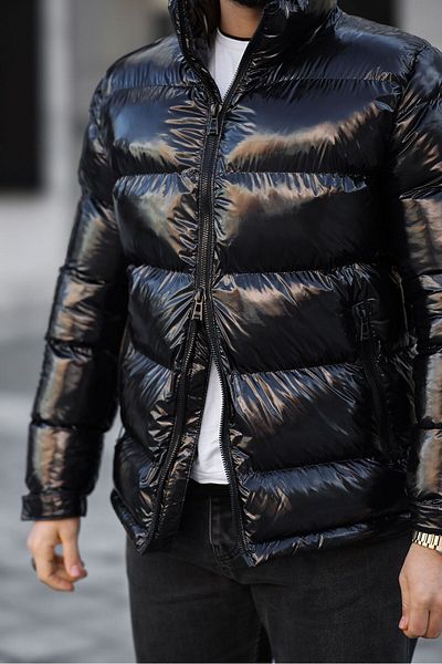 FREED MOND Waterproof and Windproof Men's Coat with Luminous Gel Filling