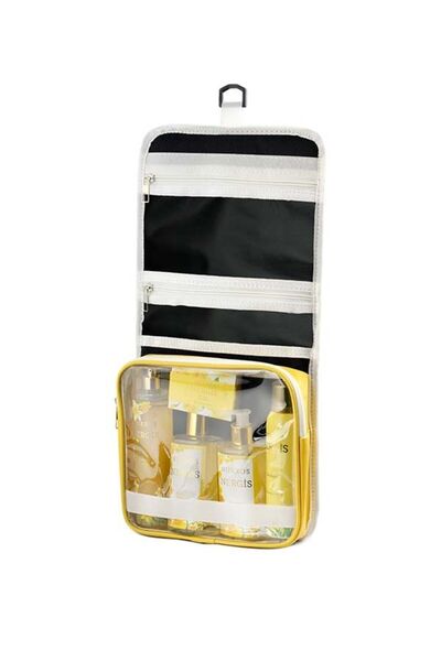 nurxos 9816 Nergis 5 Parça Kadın Duş Çantası Seti 8681124698162