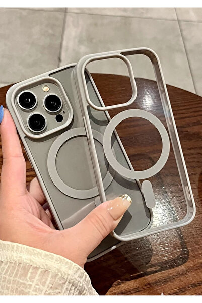 Vip Case İphone 15 Pro MAX Uyumlu Magsafe Wireless Şarj Özellikli Silikon 2mm...