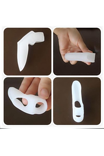 CMT Toe Thumb Separator Bone Bunion Callus Protector Silicone Roller