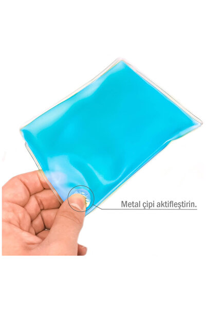 Mi-ÇA HOME Sihirli Cep Sobası Jel Mavi El Ve Vücut Isıtıcı Kare Doğa Ve Kamp İçin İdeal Outdoor Soba