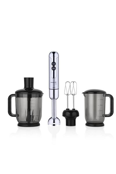 KORKMAZ Mia Mega Deluxe Blender Set Inox/Chrome