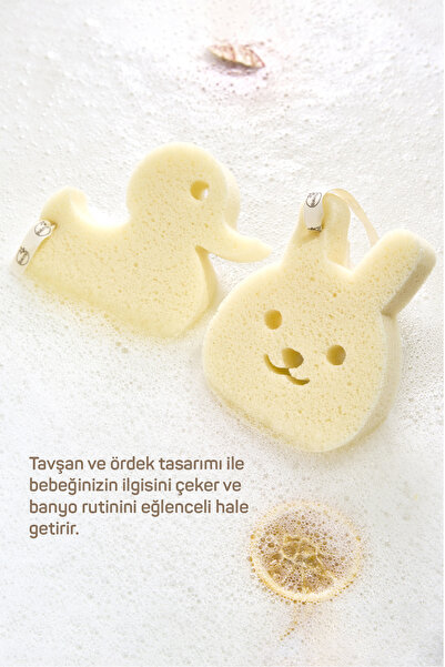 Balmy Bebek Banyo Süngeri-Ördek
