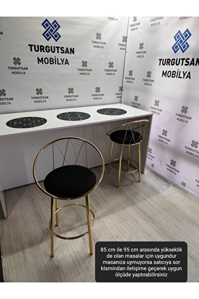 turgutsan mobilya bar sandalyesi bar taburesi 65 cm