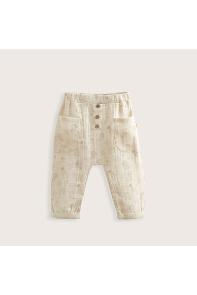 Chakra Safari Pocket Trousers Ecru