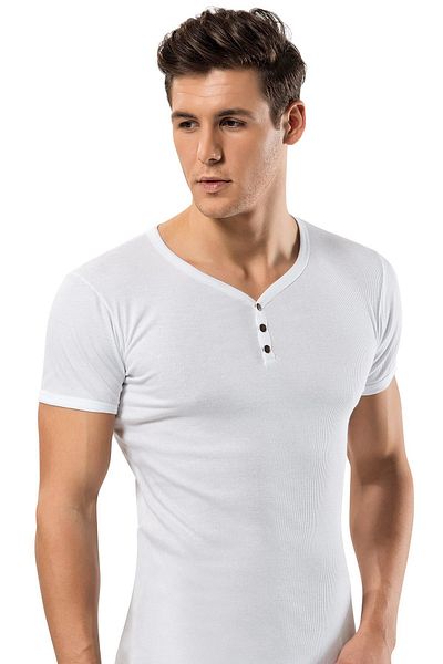 ERDEM İÇ GİYİM Erdem Black Camisole with Snap Fastener T-shirt 1143