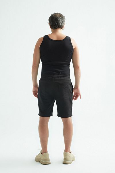 ERDEM İÇ GİYİM Ανδρικό σορτς Weweus Black - Μοντέλο 1040