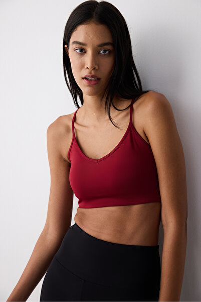Penti Burgundy Light Support New Light Sports Bra