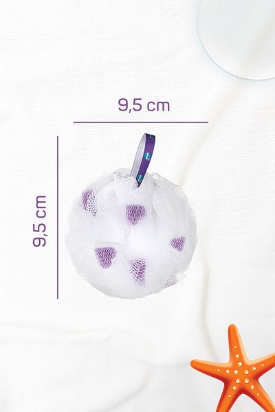 Balmy Purple Star Bath Loofah - Large
