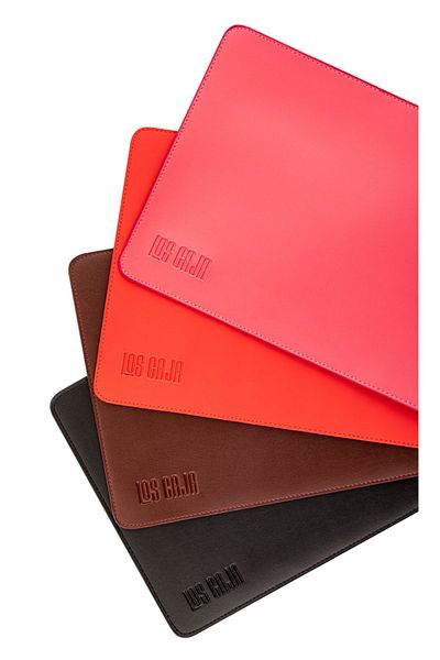 LOS CAJA 13 Inch Laptop Cover - Vegan Leather, Water Repellent, Computer Notebook Laptop Bag