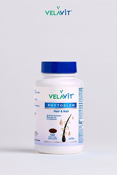 Velavit Phytoglow Hair & Nail 120 Soft Jel Kapsül