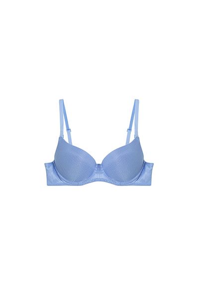 Cansoy Sutien albastru cu model Aria cu un singur top (625TEK)