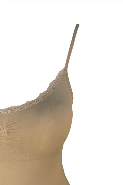 ERDEM İÇ GİYİM Erdem Ten Lacy Padded Seamless Athlete 602