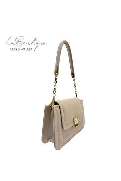 LA BOUTIQUE حقيبة بيج Lb موديل: 5317