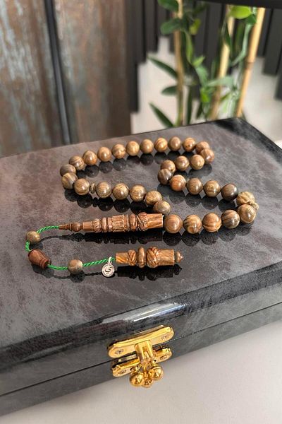 dergah tesbih Üstad Yusuf Ore Special Mevlevi Imame Scented Rosewood Prayer Beads