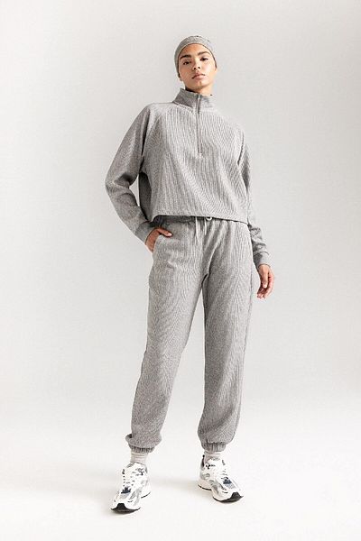 DeFacto Fit Standard Sports Jogger αθλητική φόρμα - Ελαστική μέση και πόδια D1707ax24au