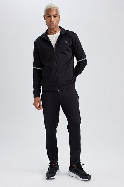 DeFacto Slim Fit Skuba-Sweatshirt mit Reißverschluss – Slim Fit Y4839az23au