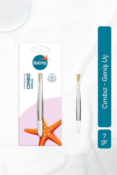 Balmy ملقط طرف عريض