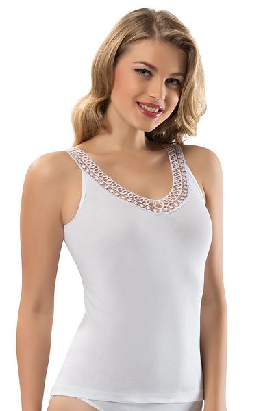 ERDEM İÇ GİYİM Tricou alb Erdem pentru lenjerie de corp