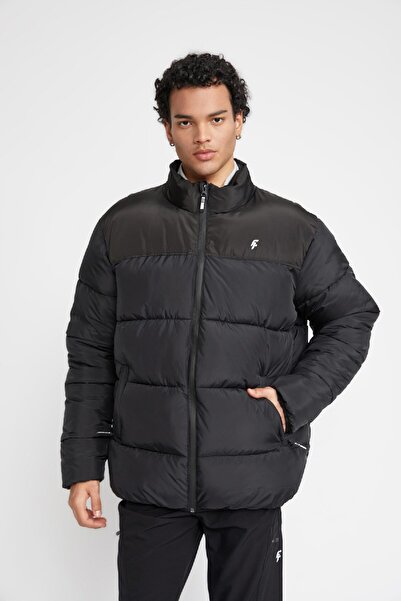 DeFacto Windproof Oversize down Jacket - Zippered Pocket, Wide Fit Y7376Az23Wn