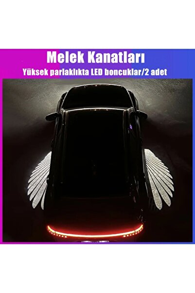 DemirciStore 12V Evrensel Melek Led Kanat Işığı Ayna Altı