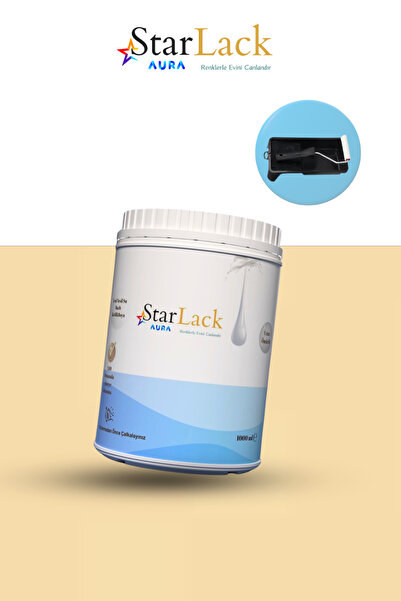 starlack Aura 1000 ml Akrilik Su Bazlı Hobi Dönüşüm Boyası Boyacı Seti Tezgah...