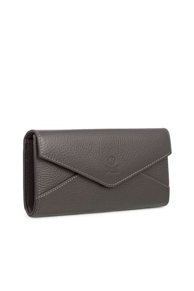 Bilik Deri Gray-Relax Women's Wallet Bsh 3071