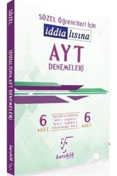 Karekök Yayınları Ayt 6'lı Sözel Deneme Seti