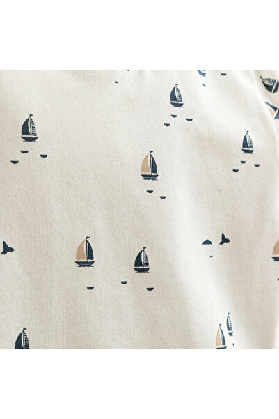 Chakra Marine Yenidoğan Kolsuz Body Ekru