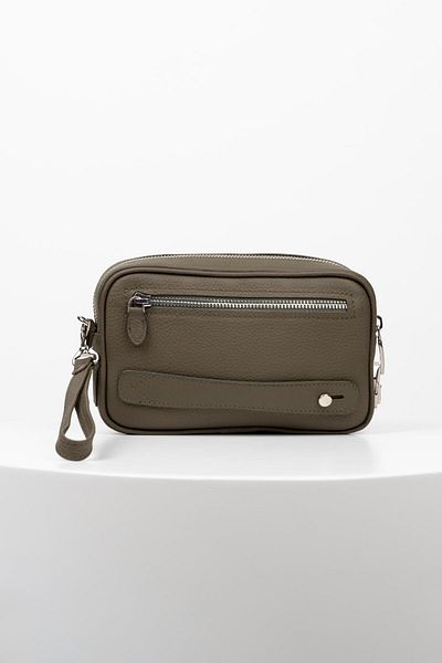 BAYDERİ Misa Combination Genuine Leather Men's Handbag