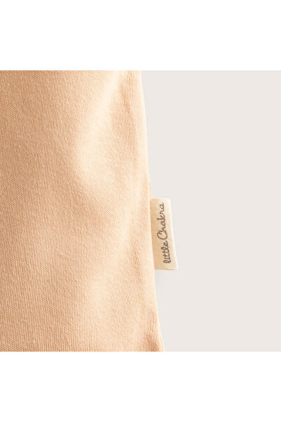 Chakra Rainbow Yenidoğan Kısa Kollu Body Somon