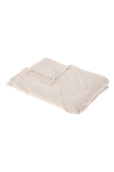 Atmosphera Inca Tufted Cotton Bedspread 130 x 180cm 172463A