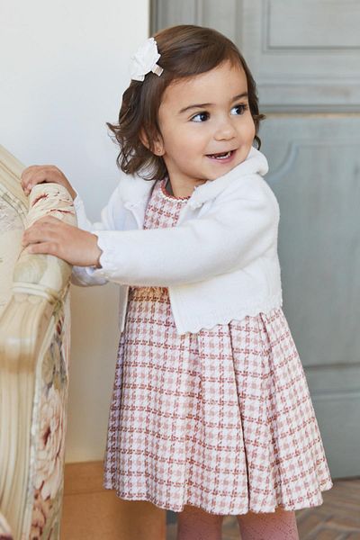 MAYORAL Abel&Lula Girl's Dress - Houndstooth, Mnvs5503
