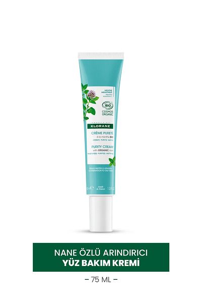 Klorane Purifying Face Care Cream with Mint Extract 40 ml