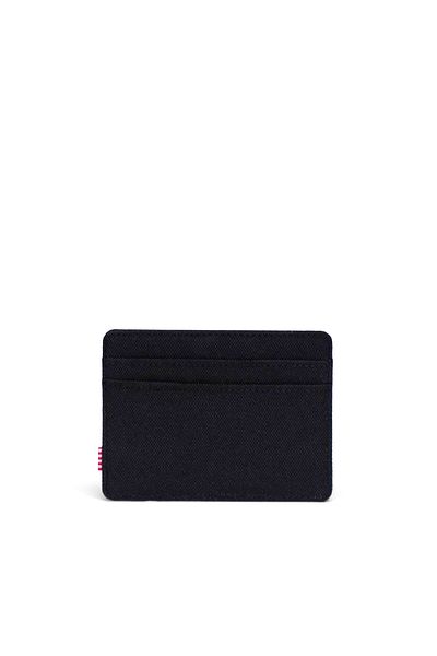 Herschel Supply Co. Herschel Charlie Rfid - Black Card Holder Wallet with Protected Multi-Card Compartments