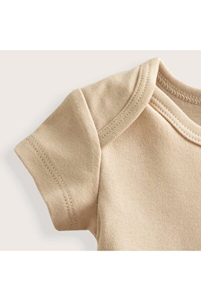 Chakra Little Swan Yenidoğan Kısa Kollu Body Vizon