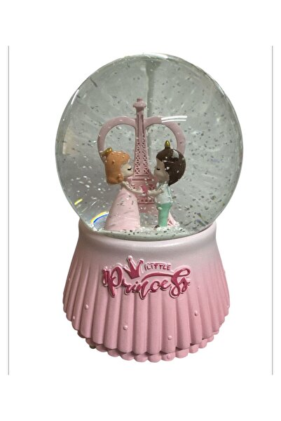 NETAVANTAJ Küçük Prenses Eyfel Kulesi Müzikli Işıklı Püskürtmeli B