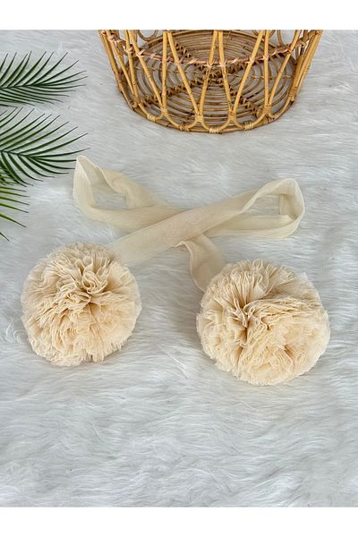 Pastelya Honey Foam Pompom Accessory Mosquito Net