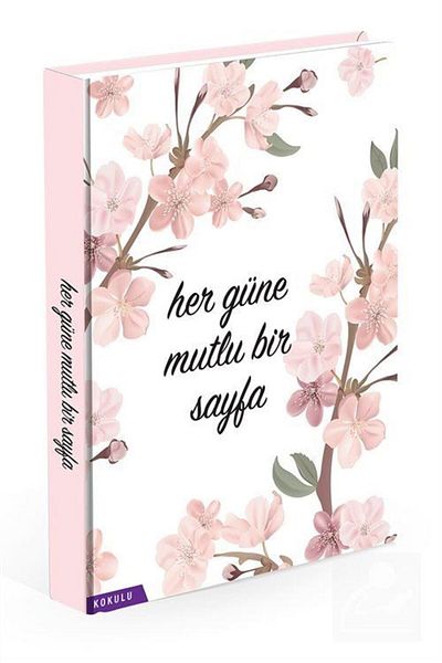 Yakamoz Yayınları Caiet de planificare colorat, parfumat (model floral)
