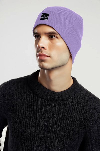 BLACK DEER Unisex Winter Beanie Hat - Soft Knitwear, Acrylic Beanie with Plain Logo