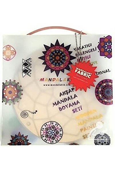 Mandalart Fabric مجموعة طلاء ماندالا الخشبية للأطفال من ماندالاكيد