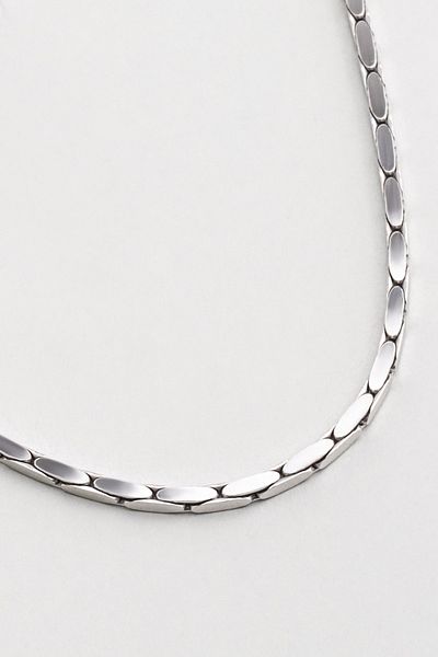 So CHIC... Italian Design 55 cm Silver Men's Necklace